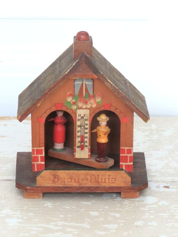 Oud Frans weerhuisje "Beau - Pluie"
