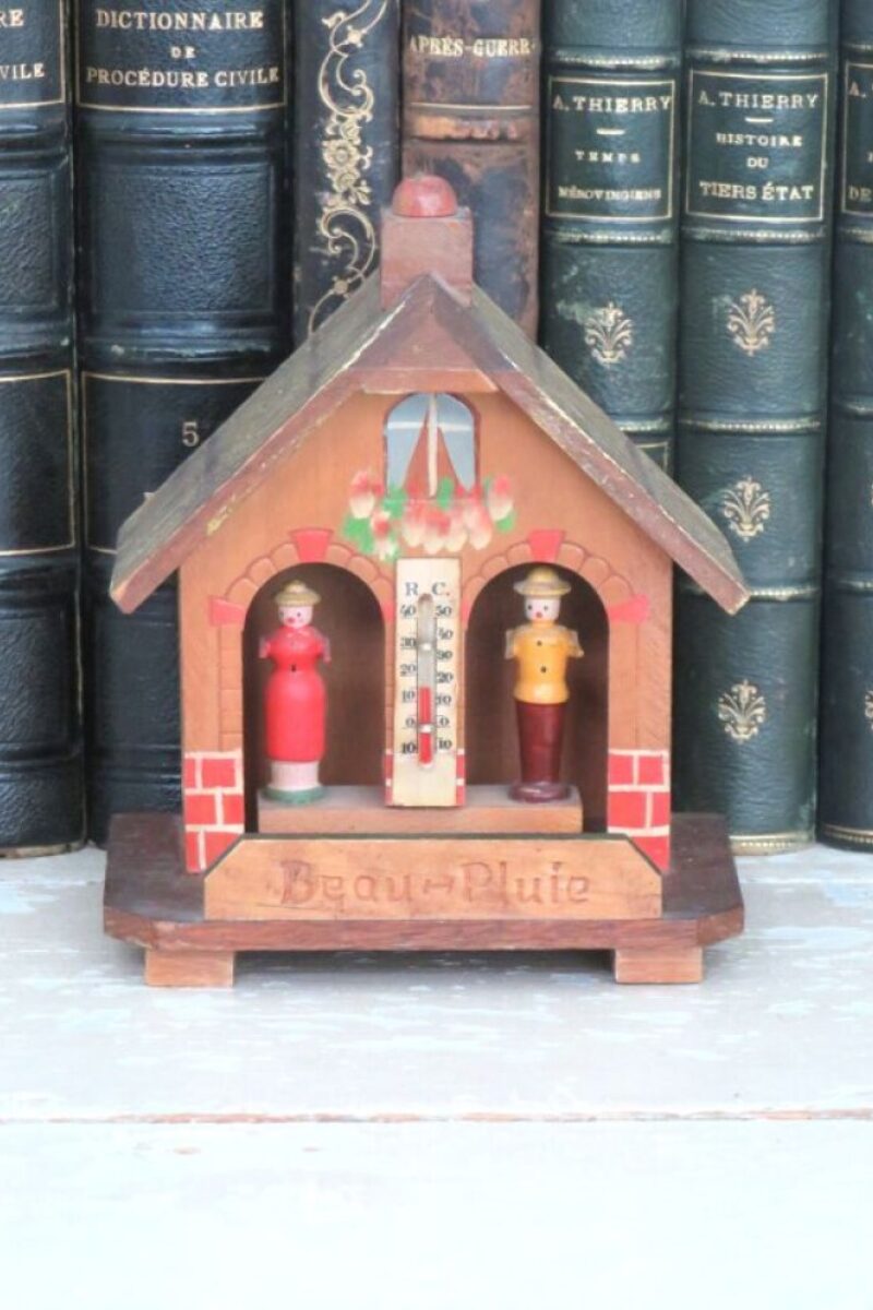 Oud Frans weerhuisje "Beau - Pluie"