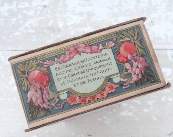 Antieke Plantol zeepdoos - Art Nouveau