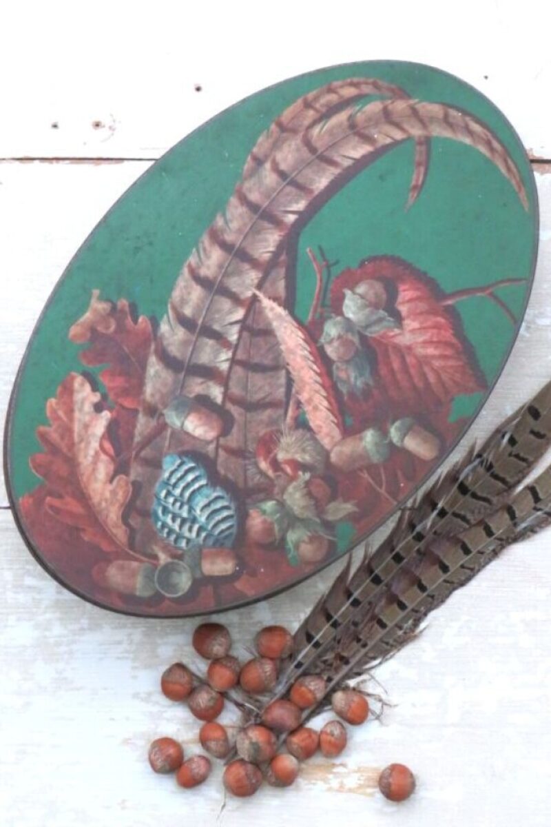 Ovaal chocoladeblik Côte d'Or "Herfst"