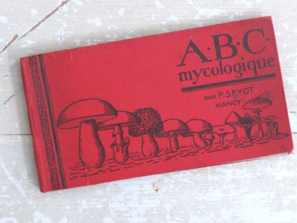 Antiek Frans boek "ABC Mycologique" ( paddenstoelen) -1926