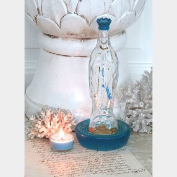 Oude wijwaterfles ND de Lourdes (3)