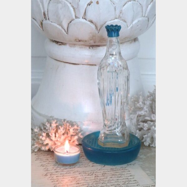 Oude wijwaterfles ND de Lourdes (3)