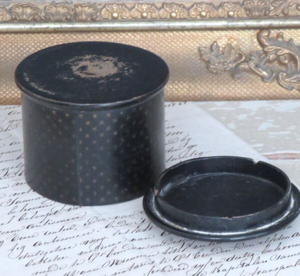 Antieke Franse poederdoos, periode Napoleon III